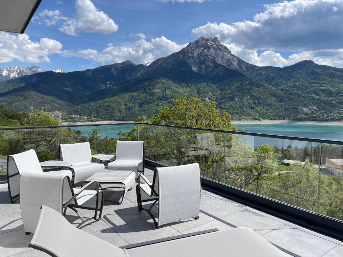 Les Restanques Du Lac Savines Exteriör bild