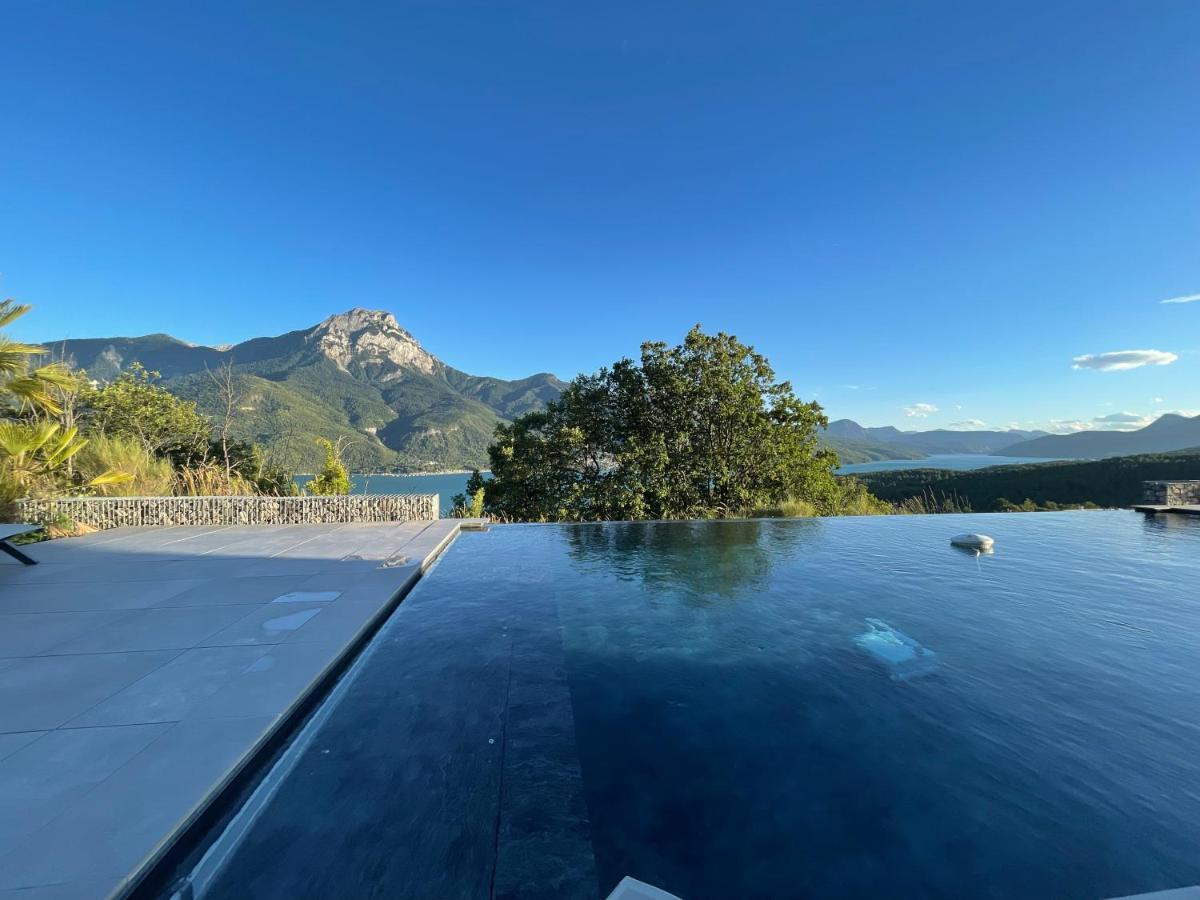 Les Restanques Du Lac Savines Exteriör bild
