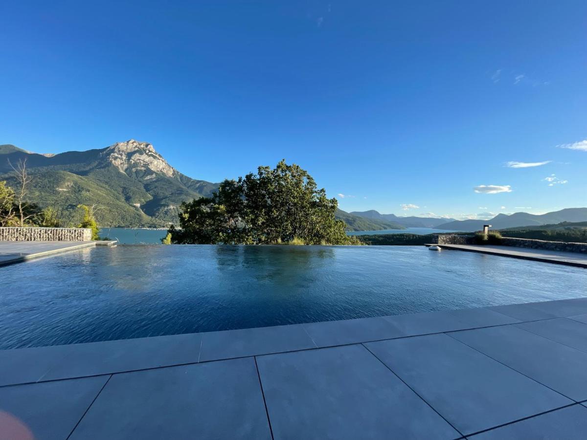 Les Restanques Du Lac Savines Exteriör bild