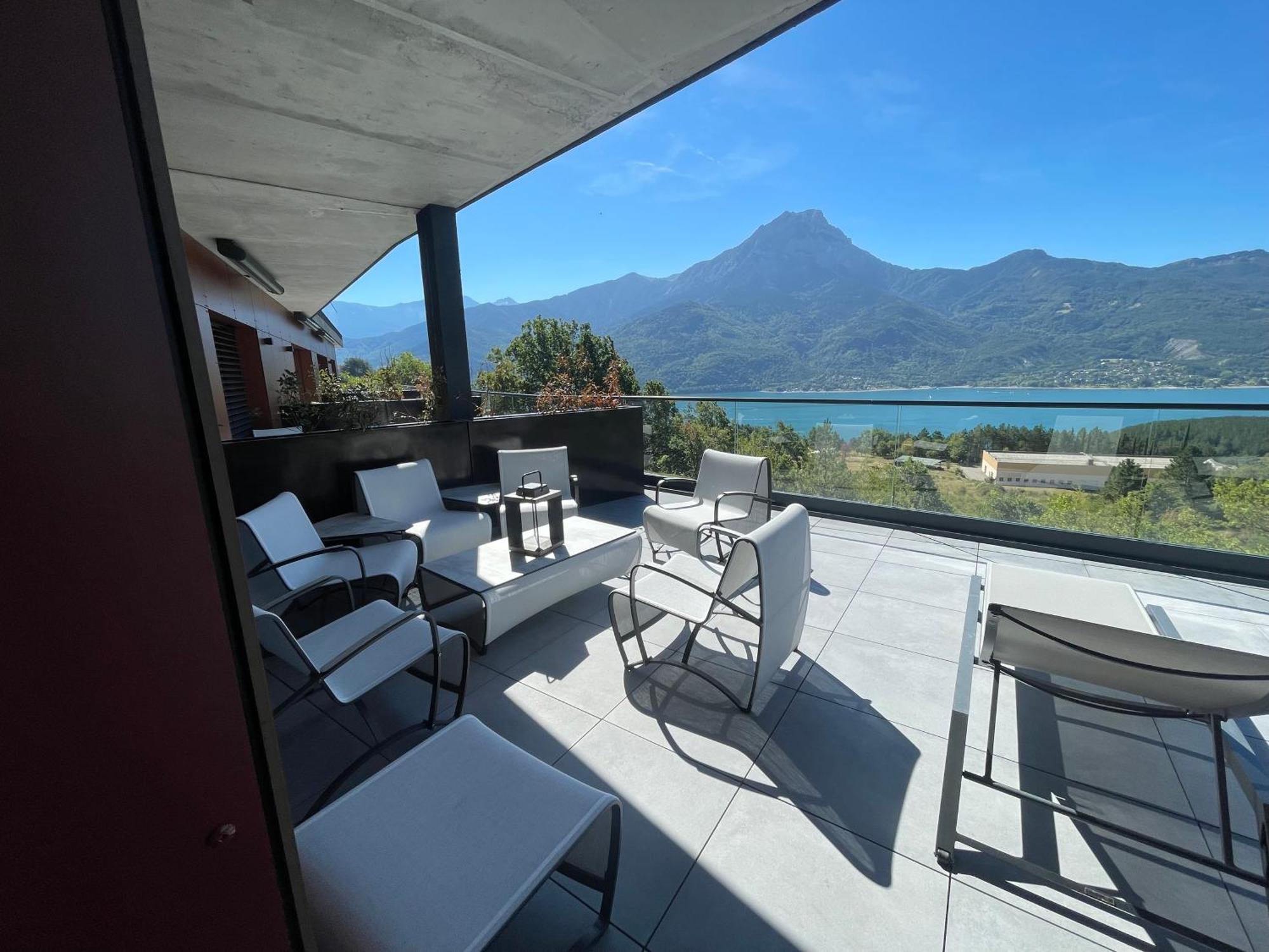Les Restanques Du Lac Savines Exteriör bild