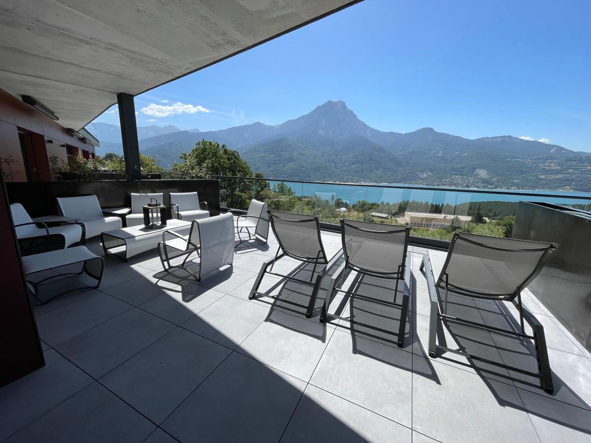 Les Restanques Du Lac Savines Exteriör bild